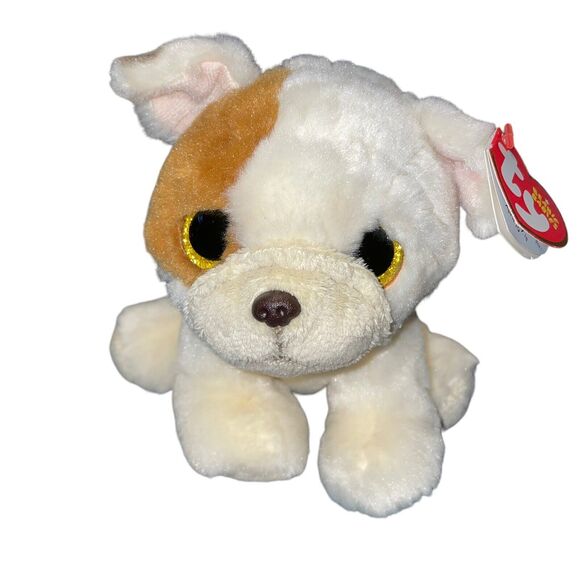 Ty Beanie Babies Plush Pug Dog Houghie Pup Stuffed Animal Nursery Baby Shower 6" - Picture 4 of 13